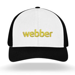 Image of Trucker Snapback Cap - Webber Logo (1)