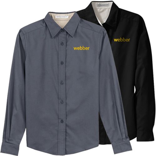 Ladies Port Authority Long Sleeve Easy Care Shirt - Webber Logo image thumbnail