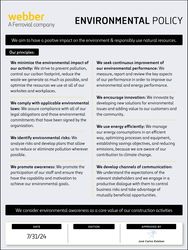 Image of Enviromental Policy Poster
