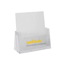 Image of Clear Acrylic Brochure Holder for 8.5" Literature