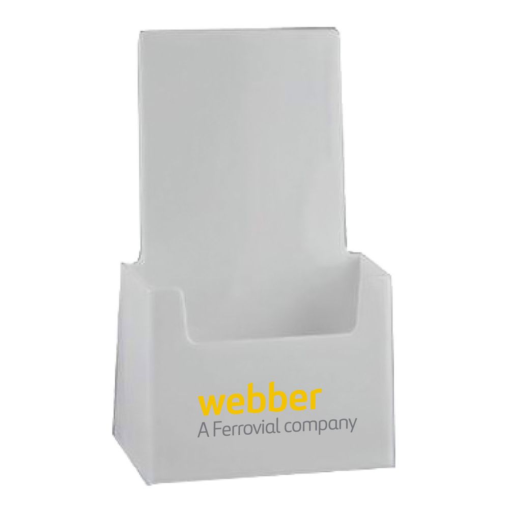 Clear Acrylic Brochure Holder for 4"x9" Literature primary image