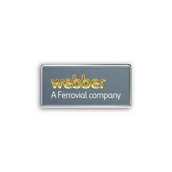 Image of WEBBER/FERROVIAL LAPEL PIN