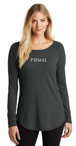 District Women's Perfect Tri Long Sleeve Tunic Tee image thumbnail
