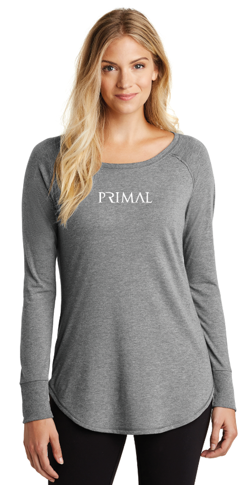 District Women's Perfect Tri Long Sleeve Tunic Tee primary image