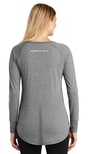 District Women's Perfect Tri Long Sleeve Tunic Tee image thumbnail