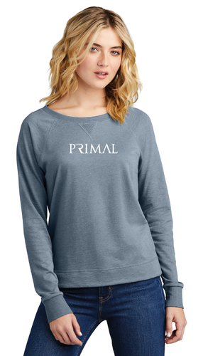 District Women's Featherweight French Terry Long Sleeve Crewneck image thumbnail