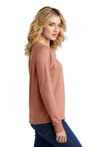 District Women's Featherweight French Terry Long Sleeve Crewneck image thumbnail