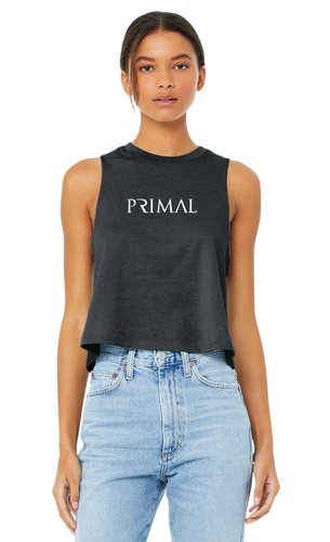 BELLA+CANVAS Women's Racerback Cropped Tank image thumbnail
