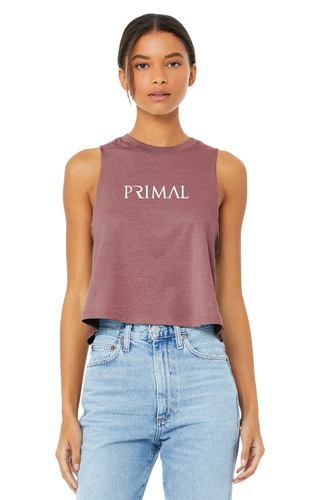 BELLA+CANVAS Women's Racerback Cropped Tank image thumbnail