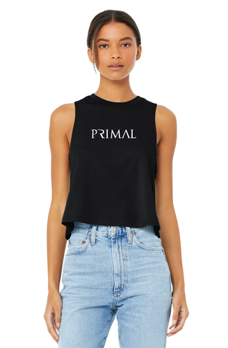 BELLA+CANVAS Women's Racerback Cropped Tank image thumbnail