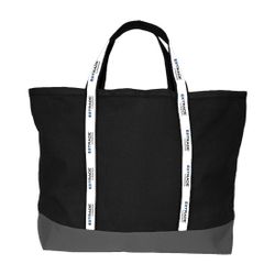 Image of Classic Boat Bag - Black/Gray (E*TRADE logo)