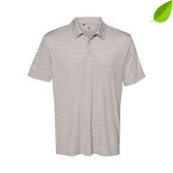 Image of Adidas Mélange Polo - Mid Gray Melange (Eaton Vance Logo)