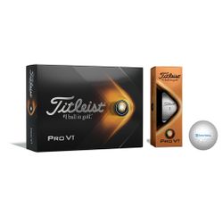 Image of Titleist ProV1 – Dozen (Eaton Vance Logo) 