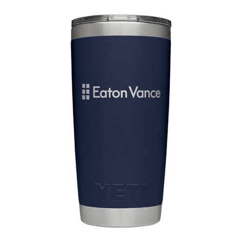 Yeti Rambler Tumbler 20 oz.  - Navy (Eaton Vance Logo) image thumbnail