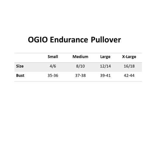 OGIO Endurance ¼-Zip - Women's Electric Blue (Eaton Vance Logo) image thumbnail