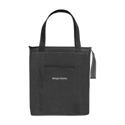 Image of Insulated Grocery Shopper Tote - Black