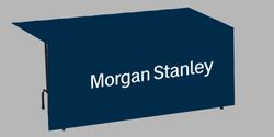 Image of 6' Polyester Table Banner (no sides)