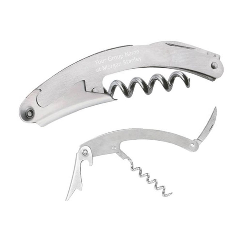 Stainless Steel Wine Opener (Customized) primary image