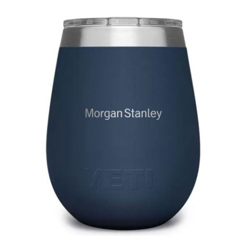 Yeti Rambler Wine Tumbler 10 oz. - Navy primary image
