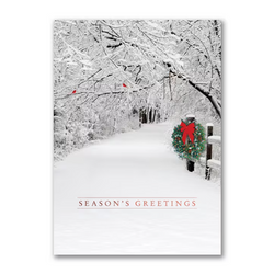 Image of Snowy Lane (Pkg 25)