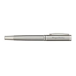 Image of Recycled Rollerball Pen - Stainless Steel