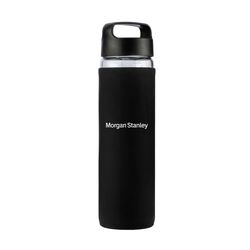 Image of Glass Bottle 20 oz. - Black 