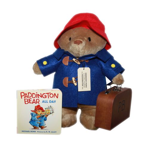 Paddington Bear 16“ Toy & Case image thumbnail
