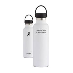Image of Hydro Flask Standard Mouth With Flex Cap 21 oz. - White (Customized)
