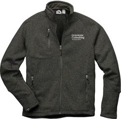 Image of Over-Achiever Jacket – Men's Gray (Graystone Consulting Logo)