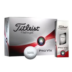 Image of Titleist Pro V1X Golf Balls (Customized)