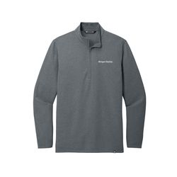 Image of Travis Mathew Coveside 1/4-Zip - Men's Dark Heather Gray