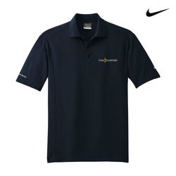 Image of Nike Golf Polo - Men's Navy (The Players)