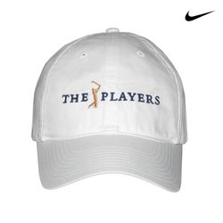 Image of Nike Golf Cap - White (The Players)