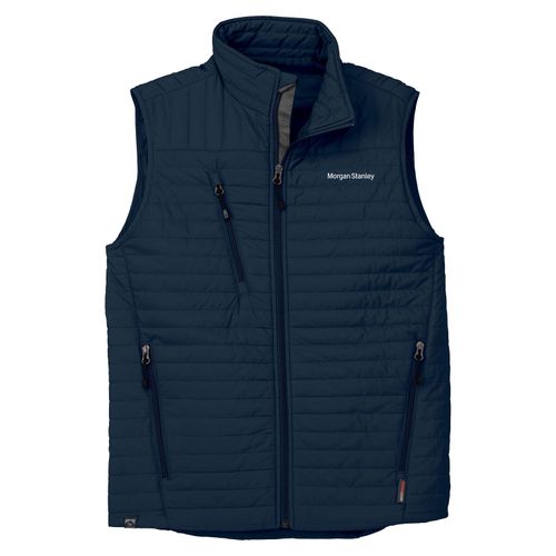 Eco Thermolite Quilted Vest – Men's Navy image thumbnail