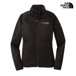 Image of The North Face Canyon Flats Fleece Jacket - Women's Black (E*TRADE logo)