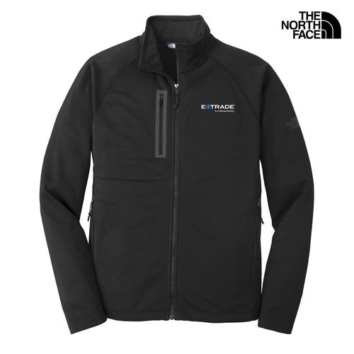 The North Face Canyon Flats Fleece Jacket - Men's Black (E*TRADE logo) image thumbnail