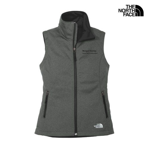The North Face Ridgeline Soft Shell Vest - Women's Gray (PWM Logo) image thumbnail