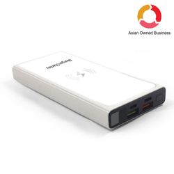 Image of Wireless Fast Charging Power Bank - 10,000 mAh