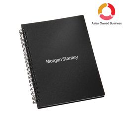 Image of Spiral Softcover Notebook - Black (Set of 12)