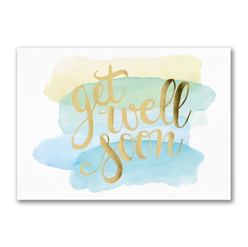 Watercolor Get Well (Pkg 25) image thumbnail