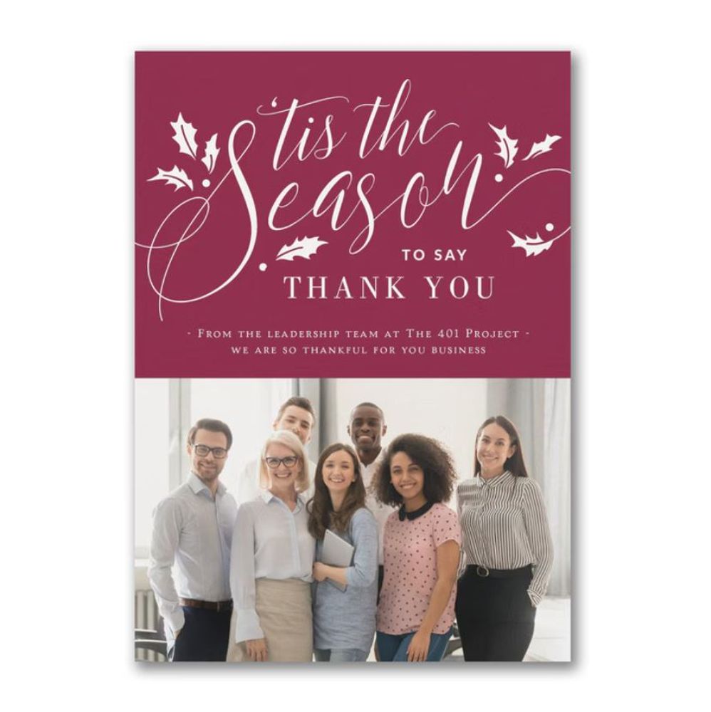 Season for Thanks – Photo Card (Pkg 25) primary image