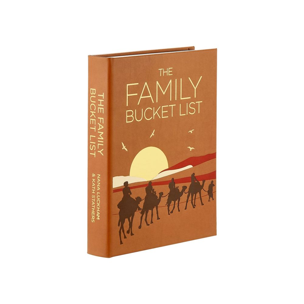 Leather Book - Family Bucket List primary image