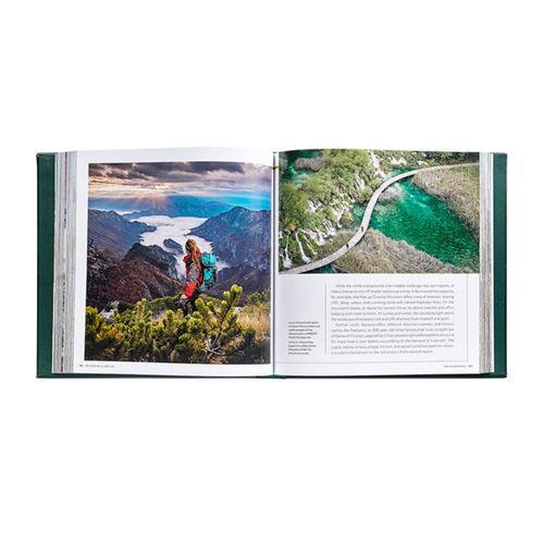 Leather Book - 100 Hikes Of A Lifetime image thumbnail