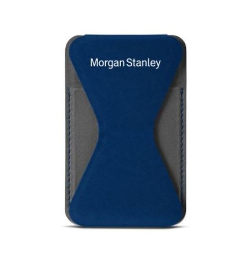 Magnetic Card Holder Phone Stand - Navy image thumbnail