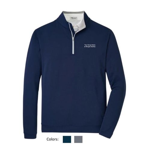Peter Millar Perth Performance Quarter Zip - Men's (Customized) image thumbnail