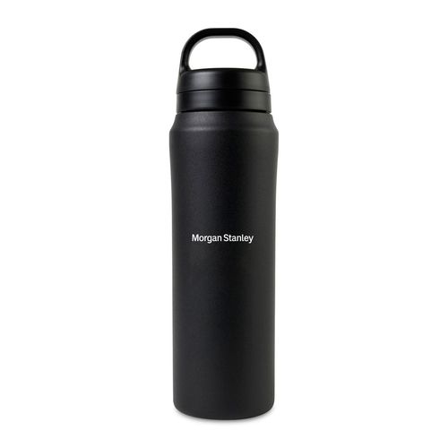 Recycled Water Bottle - 16oz. - Black image thumbnail