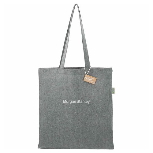 Recycled Cotton Convention Tote - Gray (Pack of 10) image thumbnail
