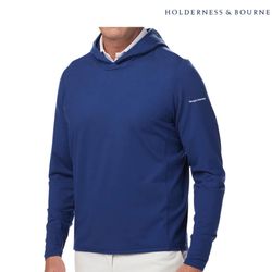 Image of Holderness and Bourne The Jackson Pullover – Men's Navy