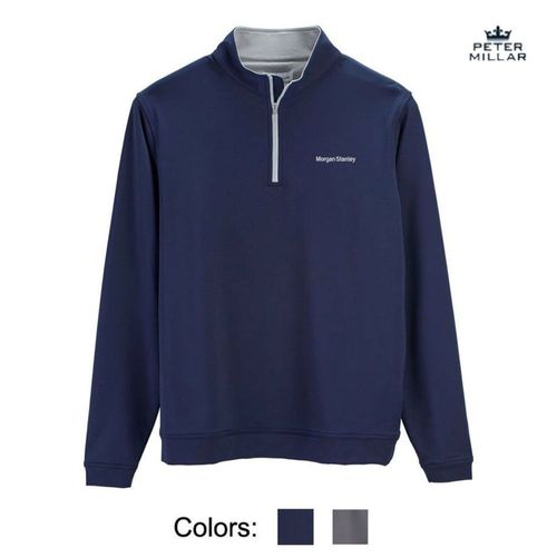 Peter Millar Perth Performance Quarter Zip - Men's  image thumbnail