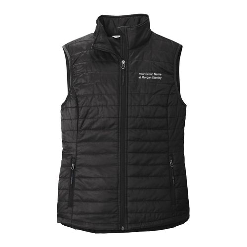 Packable Puffy Vest - Women's (Customized) image thumbnail